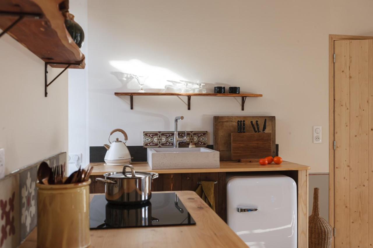 Les Appartements Du Saint Thiers, La Provence Dans Un Coin De La Drome Et L'Esprit D'Une Maison D'Hotes A Saou Eksteriør billede